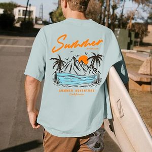 Camiseta Casual Estampada para Hombre, Camiseta Moderna con Gráficos, Tela Suave y Transpirable, Manga Corta, Estilo Diario, Prenda de Alta Calidad - Product Image 4