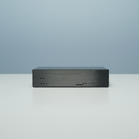 Boîtier de carte mère BL-N129A-BLK NOAH4C sans ventilateur Mini ITX, prend en charge le module UPS, 1*SIM, 4*RJ45, 1*HDMI, 1*7 ports d'antenne