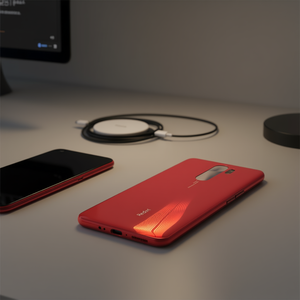 Cover Posteriore Rossa di Ricambio per Redmi Note 8 Pro, Scocca Batteria - Product Image 3
