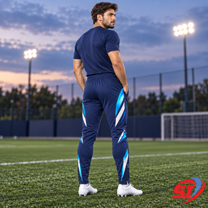 Pantalones de Entrenamiento de Fútbol Aero Prism para Hombre, Secado Rápido, Spandex/Algodón Elástico, Corte Ajustado, Ligeros, para Práctica de Fútbol - Product Image 3