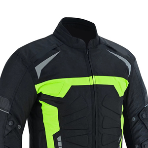 Veste de moto en Cordura de couleur unie, design personnalisé de haute qualité, fabrication directe, veste de motard en Cordura de haute qualité, logo personnalisé - Product Image 6