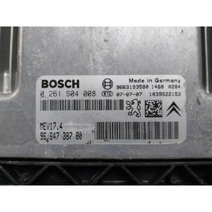 207 ECU et modules informatiques d'occasion 9663193580 - Product Image 4