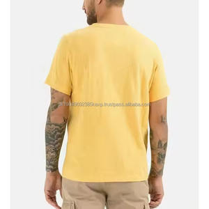 Wholesale High Quality 100% Cotton Knitted Blank <b>Men</b> Sport T-<b>shirts</b> Breathable Plus Size Loose Casual Plain Short Sleeve Running - Product Image 2