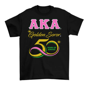 Camiseta estampada Golden Soror para mujer, camiseta gráfica de algodón de primera calidad, ropa informal de manga corta, ropa de moda para uso diario - Product Image 1