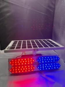 Lumière stroboscopique bleue rouge à haute intensité | Voyant d'avertissement polyvalent à LED | Signal clignotant étanche pour les véhicules et la sécurité routière - Product Image 2