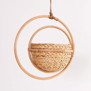 Hanging <b>Basket</b> for Plants Outdoor Garden Home Living Room Decor Rattan Planter Holder Planter Out Door Decorations - Product Image 5