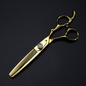 Equipo profesional de peluquería con mango de dragón para actividades de corte de cabello. Tijeras decorativas con mango de dragón para uso en peluquería. - Product Image 6