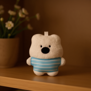 Ornamento Decorativo Orso Blu Ilan 1 Pezzo Adorno Decorazione - Product Image 3