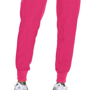 Pantalones deportivos tipo cargo de cintura alta color rosa para mujer, con cordón ajustable en la cintura y bolsillos, pantalones deportivos casuales hasta el tobillo - Product Image 4