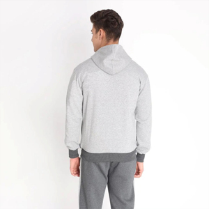Men's Custom Color Printed Oversized Track Suit Winter <b>Hoodie</b> Sweatpants Jogger Sets Cargo Pants New Design Solid Pattern - Product Image 6
