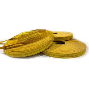 Ribete Decorativo de Tela Dorada y Plateada para Proyectos de Manualidades, Ribete Elegante Hecho a Mano, Cintas Decorativas Premium para Ceremonias - Product Image 1