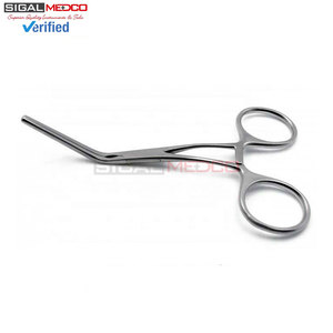 Pince vasculaire atraumatique DeBakey de haute qualité certifiée CE, forceps angulaire Rumel manuel en acier inoxydable allemand pour usage cardiovasculaire - Product Image 5
