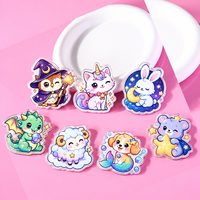 Fabricant d'aimants de réfrigérateur en acrylique personnalisés, cadeaux promotionnels mignons et amusants avec logos et formes personnalisés