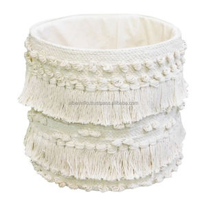 Nouvelle Collection nouveau Style Boho panier décoration de la maison tissé à la main panier de rangement mur panier décoration Boho de haute qualité - Product Image 1