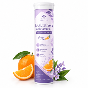 Comprimés effervescents de L-glutathion pur avec vitamine C, 10 unités, conçus pour une utilisation quotidienne simple, avec antioxydants, favorisent une peau saine - Product Image 4