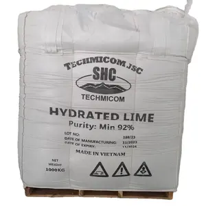 Hydrated Lime Powder Slaked Lime 92% Minimum Purity Vietnam Exporting