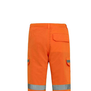 High Quality 100% Cotton Reflective Safety Workwear Protective Cargo <b>Work</b> Pants for <b>Construction</b> WorkerHigh Visibility - Product Image 5