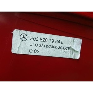 Luz Trasera Izquierda Usada Clase C 2038201964 - Product Image 6