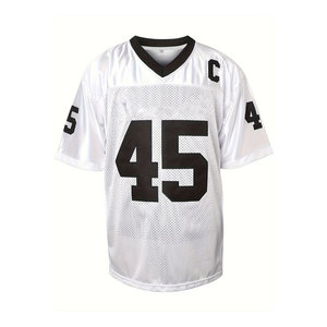 Camiseta Deportiva Unisex con Cuello en V de Malla, Ajuste Clásico, Camiseta Deportiva de Malla con Cuello en V, Camiseta de Práctica de Malla con Cuello en V Resistente - Product Image 4