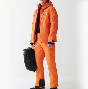 Combinaison de ski d'hiver pour adultes, homme, femme, fille, avec fermeture éclair, pour le snowboard ou le ski alpin, vente en gros - Product Image 1