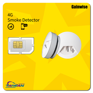 Détecteur de fumée photoélectrique 4G LTE avec batterie de 3 ans d'autonomie, alarme sonore de 100 dB, alertes SMS/appels via carte SIM - Product Image 2