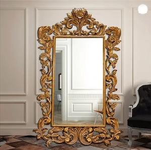 Miroirs muraux métalliques de style royal peuvent servir de compléments pratiques et élégants pour les entrées, et de décorations luxueuses pour la maison à un prix impressionnant. - Product Image 4