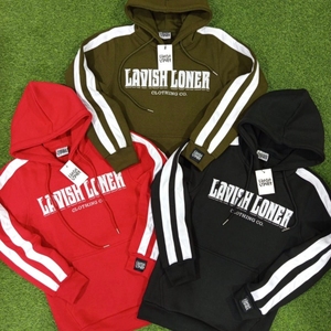 Sudadera con Capucha de Felpa de Algodón con Lavado Ácido de Primera Calidad |   Camiseta Urbana con Estampado Gráfico, Estilo Popover, Venta al Por Mayor, Lista para Enviar - Product Image 1