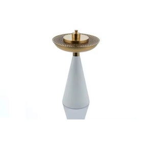 Nouveaux brûleurs à bakhoor en laiton artisanal de qualité supérieure, base en céramique blanche, écologiques, anti-odeurs, aromathérapie toutes saisons - Product Image 2