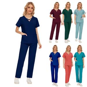 Uniformes Médicos de Tela Suave y Elástica Unisex para Hospitales Dentales, Pantalones Rectos, Uniformes Quirúrgicos, Venta al Por Mayor de Fábrica, Pakistán - Product Image 1