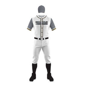 Uniforme de baseball pour hommes très demandé en hiver, respirant, à manches courtes, design personnalisable, haute qualité - Product Image 1