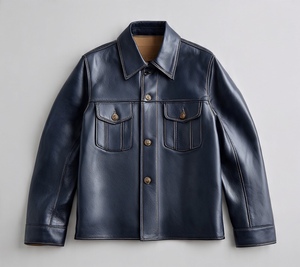 HIGH QUALITY PREMIUM LEATHER JACKET VERY CLASSY AND COOL - Product Image 1