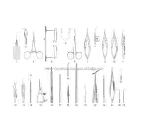 ชุดรักษาหลอดลมด้วยมือทำจากสแตนเลสสตีลเครื่องมือผ่าตัดแบบแมนนวลพร้อมคีม - Product Image 2