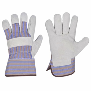 Gants de sécurité industriels en cuir de vachette pleine fleur, personnalisables, résistants aux égratignures, certifiés CE, anti-coupure, anti-chaleur - Product Image 2