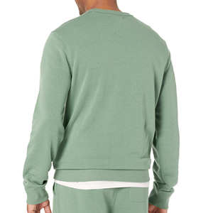 เสื้อสเวตเชิ้ตผู้ชายสีเขียว คอกลม แขนยาว ทรงปกติ สวมใส่สบายๆ สำหรับฤดูใบไม้ร่วง - Product Image 6