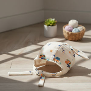 หมวกเด็กอ่อนสำหรับทารกแรกเกิดและเด็กเล็ก เนื้อผ้านุ่มสบาย น้ำหนักเบา ราคาคุ้มค่า - Product Image 2