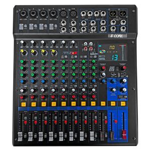 Consola de Audio MX 12CH XU, Mezclador de 12 Canales con 99 Efectos DSP y Alimentación Phantom de 48V - Product Image 1