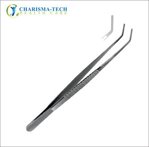 คีมผ่าตัด DeBakey Atrauma Forceps แบบโค้งงอ สำหรับการผ่าตัดหลอดเลือด ทำจากเหล็กกล้าไร้สนิม ใช้ในทางการแพทย์ - Product Image 2