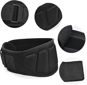 Unisex Best Quality Neoprene <b>Belt</b> Back Support Weightlifting Workout Training for Injury Prevention and Back Pain - Product Image 2