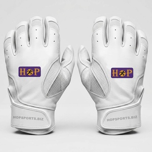 Gants de frappeur de baseball en cuir de mouton de qualité supérieure, nouveau style 2026, gants de frappeur de baseball personnalisés à manchette courte - Product Image 2