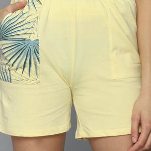 Conjunto de Shorts de Verano para Mujer, Cómodo, de Alta Venta, Nuevo en Línea, con Logotipo Personalizado Impreso, Color Liso - Product Image 6