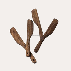 Couteau à beurre de vente chaude ensemble d'outils de salade en bois personnalisés artisanat artistique ustensiles de service populaires - Product Image 2