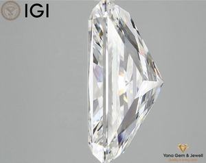 Diamante Cultivado en Laboratorio CVD de Corte Radiante de 10.02 CT, Color E, Claridad VVS2, Certificado IGI, para Anillo de Compromiso - Product Image 3