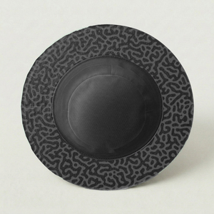 Sombrero de Pescador Reversible con Estampado por Sublimación Personalizado - Sombrero para el Sol de Poliéster de Secado Rápido con Diseño Abstracto para Ropa Urbana al Aire Libre - Product Image 3