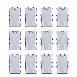 Chaleco de Fútbol Profesional Ligero, Transpirable, que Absorbe la Humedad, Ecológico, Unisex, 100% Poliéster, Costuras Duraderas, Brazales Flexibles - Product Image 6