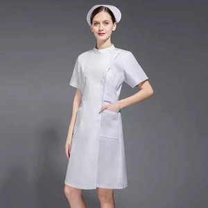 Medical Scrubs Nursing Women Knitted 100% Cotton Breathable Quick-drying Hospital Uniform Sets Joggers Cheap Price OEM - Product Image 6