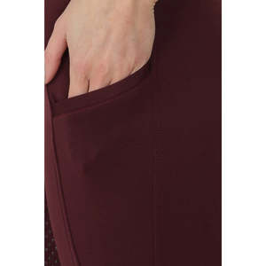 High Quality 4-way Stretch Horse Riding Breeches <b>Leggings</b> Tights <b>Equestrian</b> Wear Pants on Technical Fabric with Soft Feel - Product Image 2