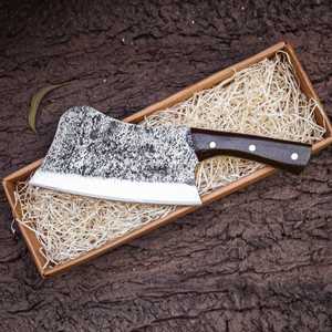 Couteau de cuisine artisanal de sept pouces en acier inoxydable forgé avec manche en Micarta durable, lame tranchante comme un rasoir pour viande et légumes - Product Image 1