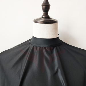 Capa de Peluquería Extra Grande Resistente al Agua, Color Gris Oscuro, Delantal para Salón de Belleza y Barbería - Product Image 4