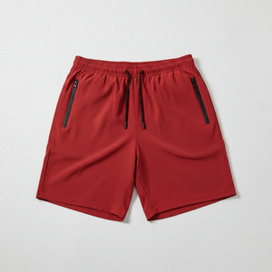 Men’s Fitness Shorts Lightweight Breathable Workout Shorts <b>Elastic</b> Waist Casual Training Wear shorts - Product Image 4