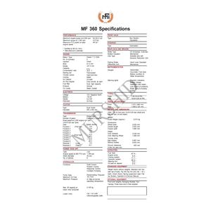 Motor Diésel Turbo Massey Ferguson MF 360 Fabricado en Pakistán, Listo para el Campo, para Agricultores en Kenia - Product Image 6